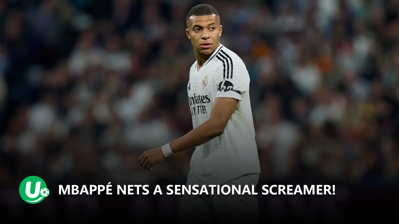 Mbappé scores his 10th goal for Real Madrid!