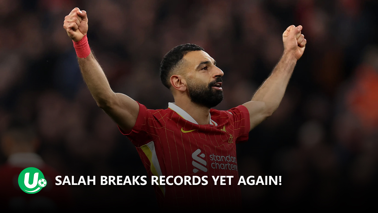 Salah scores in 7 consecutive Premier League matches!