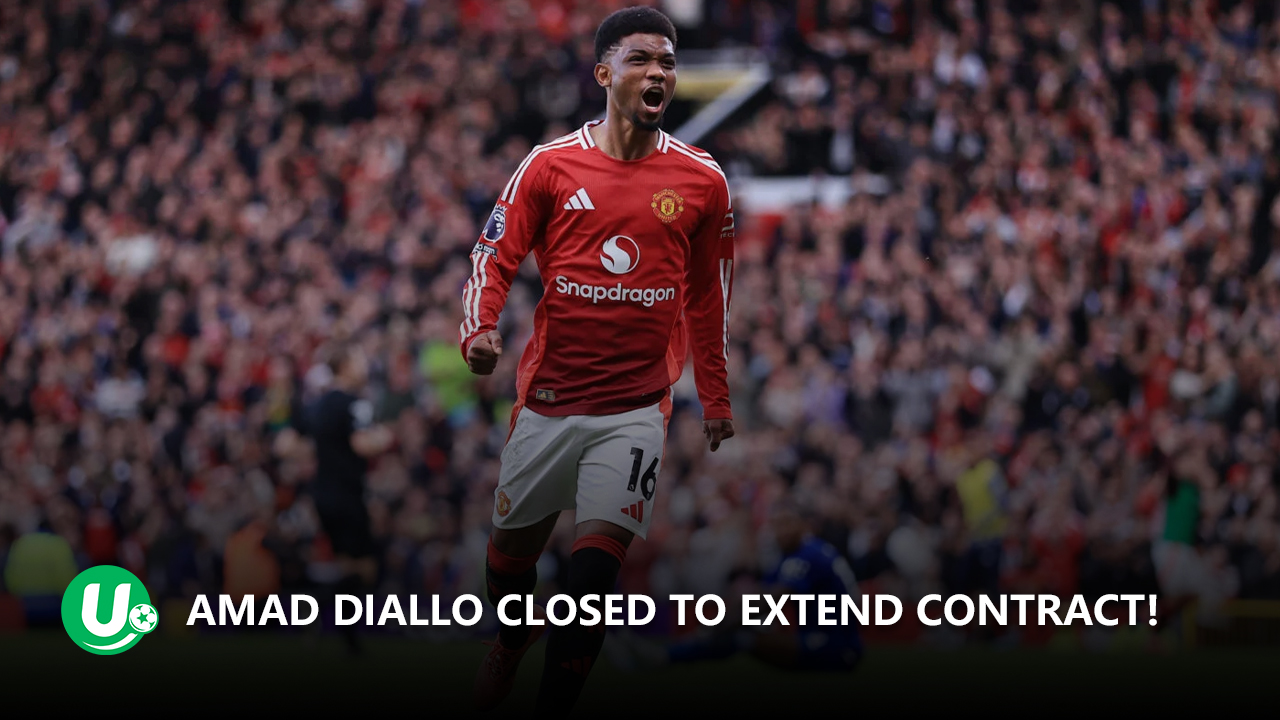 Manchester United is set to finalize a contract renewal with Amad Diallo this month!