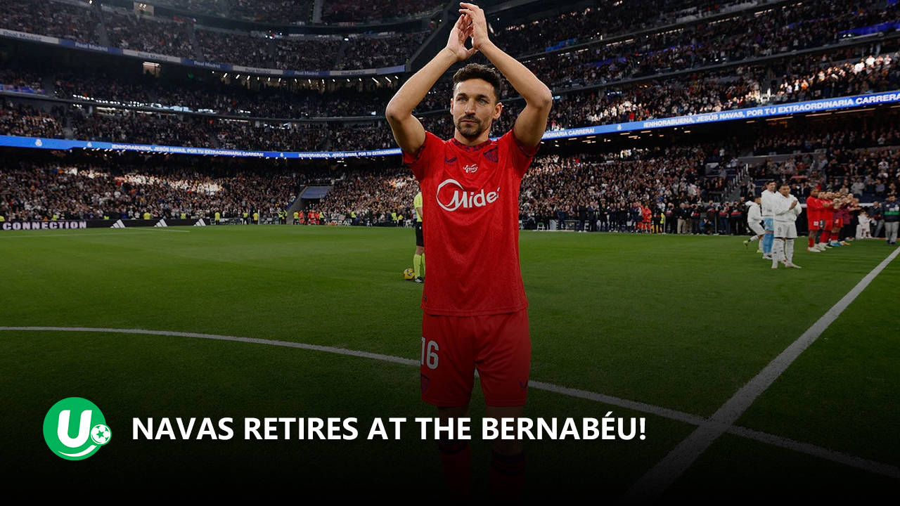 Real Madrid lines up to pay tribute to Navas!