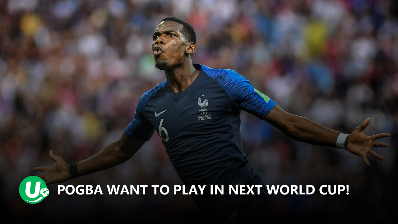 Pogba’s goal is to participate in the 2026 World Cup!